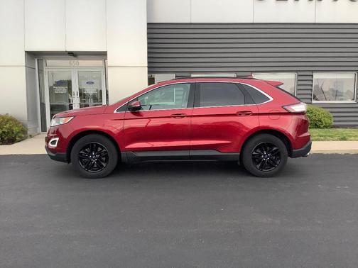 Ruby Red 2018 Ford Edge SEL