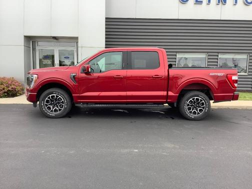 Red 2022 Ford F-150 Lariat