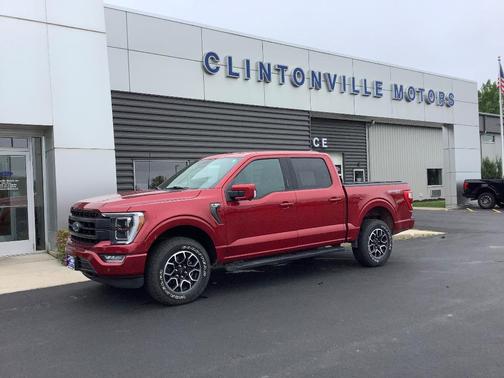 Red 2022 Ford F-150 Lariat
