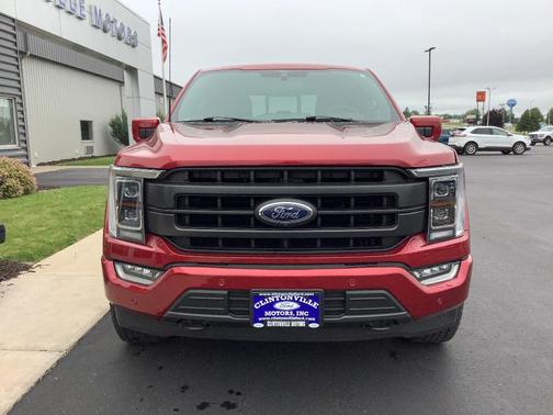 Red 2022 Ford F-150 Lariat
