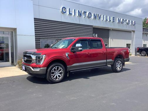 Red 2023 Ford F-150 King Ranch