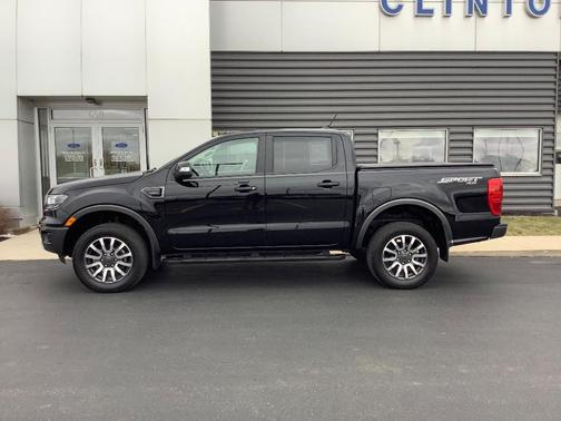 Absolute Black 2020 Ford Ranger Lariat