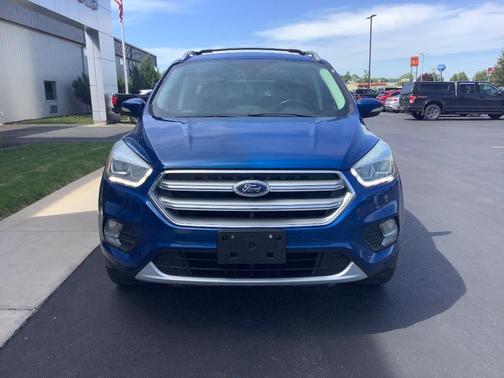 Lightning Blue 2017 Ford Escape Titanium