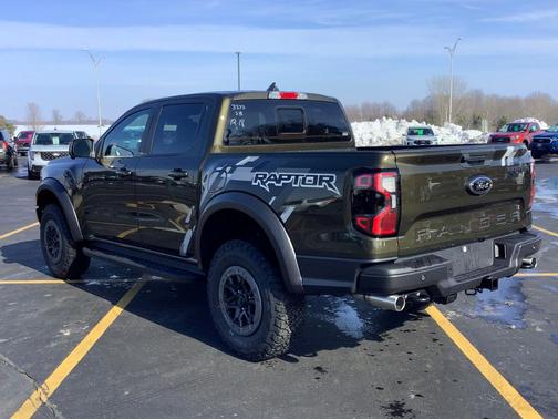 Green Metallic 2026 Ford Ranger Raptor
