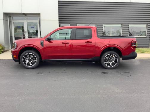 Ruby Red Metallic Tinted Clearcoat 2026 Ford Maverick Lariat