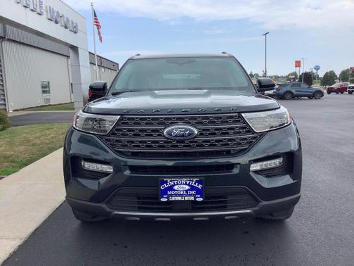 Stone Blue 2023 Ford Explorer XLT