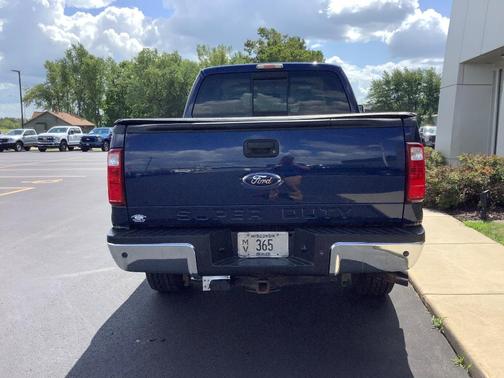 Dark Blue Pearl 2010 Ford F-250 Lariat