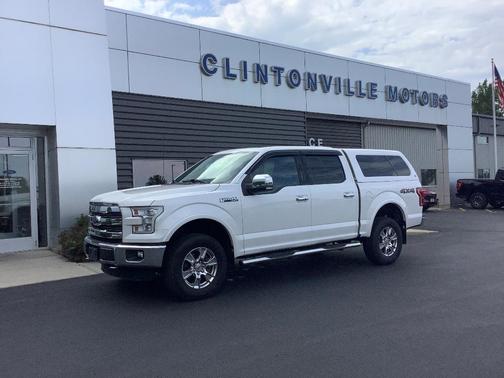 White Platinum 2015 Ford F-150 Lariat