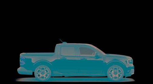 Shadow Black 2026 Ford Maverick Lariat