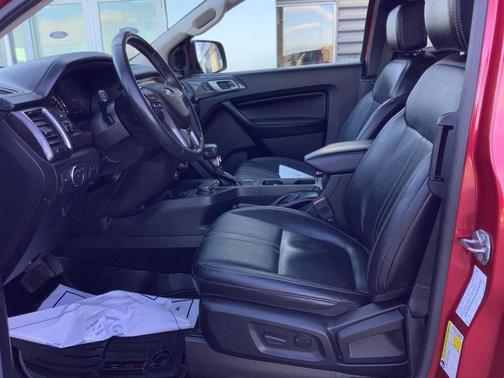 Red 2021 Ford Ranger Lariat