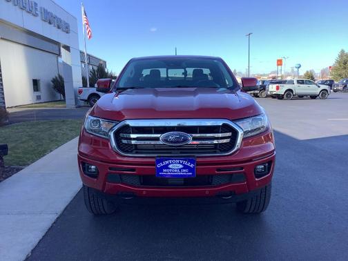 Red 2021 Ford Ranger Lariat