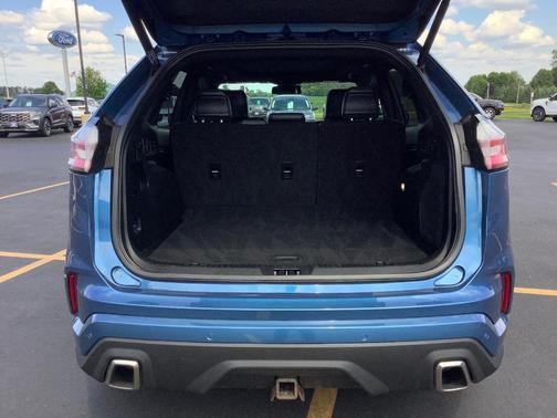 Performance Blue 2021 Ford Edge ST