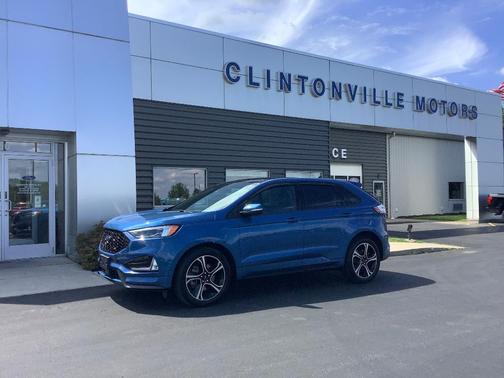 Performance Blue 2021 Ford Edge ST