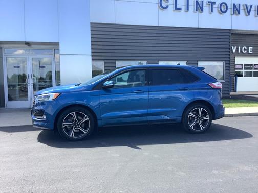 Performance Blue 2021 Ford Edge ST