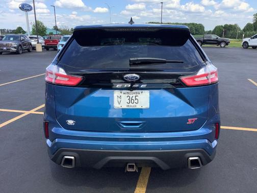 Performance Blue 2021 Ford Edge ST
