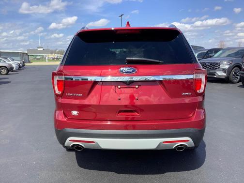 Ruby Red 2017 Ford Explorer Limited