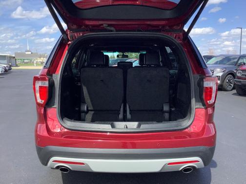 Ruby Red 2017 Ford Explorer Limited