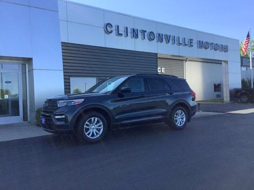 Stone Blue 2023 Ford Explorer XLT