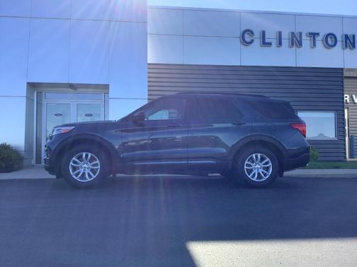 Stone Blue 2023 Ford Explorer XLT