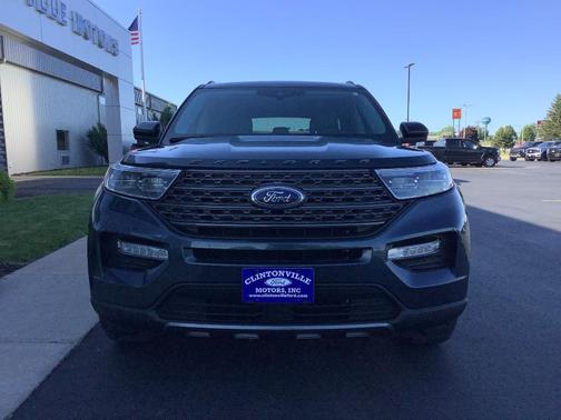 Stone Blue 2023 Ford Explorer XLT