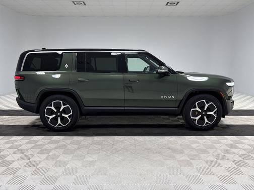 Forest Green 2024 Rivian R1S Adventure Quad Motor Large Pack