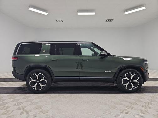 Forest Green 2023 Rivian R1S Adventure Package