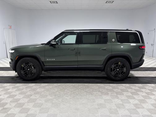 Forest Green 2024 Rivian R1S Adventure Package