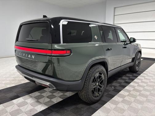Forest Green 2024 Rivian R1S Adventure Package
