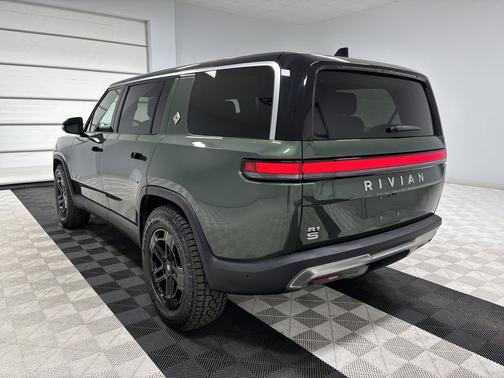 Forest Green 2024 Rivian R1S Adventure Package