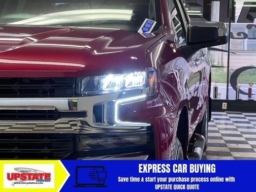 Cajun Red Tintcoat 2019 Chevrolet Silverado 1500 LT