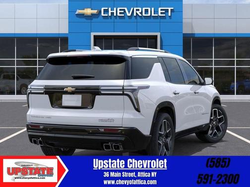 Polar White Tricoat 2026 Chevrolet Traverse High Country