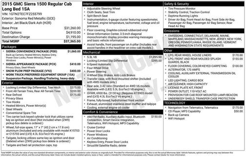 2015 GMC Sierra 1500 Base