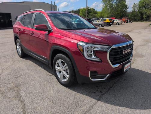 Volcanic Red Tintcoat 2024 GMC Terrain SLE