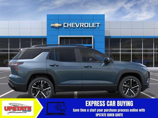 Lakeshore Blue Metallic 2026 Chevrolet Equinox AWD RS