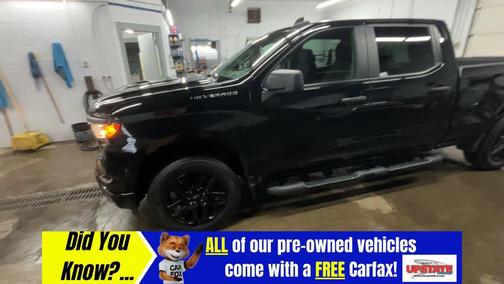 Black 2024 Chevrolet Silverado 1500 Custom