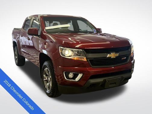 Cajun Red Tintcoat 2018 Chevrolet Colorado Z71