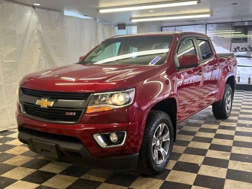 Cajun Red Tintcoat 2018 Chevrolet Colorado Z71