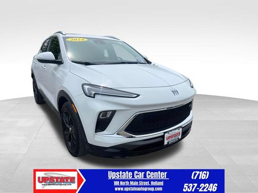 Summit White 2024 Buick Encore GX Sport Touring