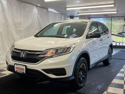 White Diamond Pearl 2015 Honda CR-V LX