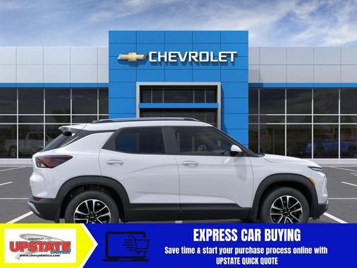 Summit White 2026 Chevrolet Trailblazer LT