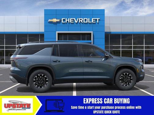 Lakeshore Blue Metallic 2026 Chevrolet Traverse AWD Z71