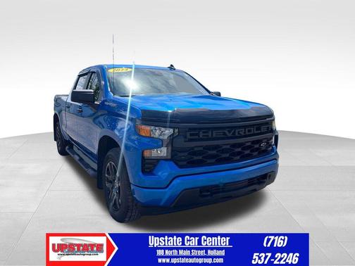 Glacier Blue Metallic 2024 Chevrolet Silverado 1500 Custom