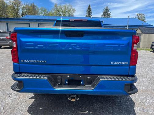 Glacier Blue Metallic 2024 Chevrolet Silverado 1500 Custom