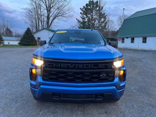 Glacier Blue Metallic 2023 Chevrolet Silverado 1500 Custom