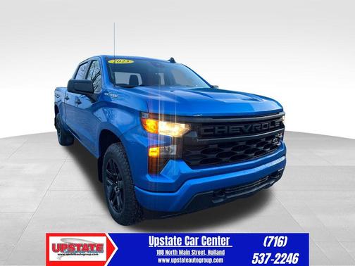 Glacier Blue Metallic 2023 Chevrolet Silverado 1500 Custom