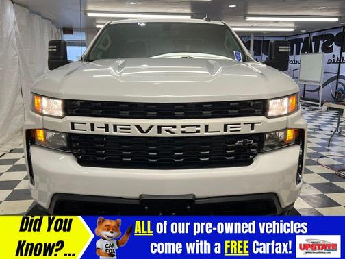 Summit White 2021 Chevrolet Silverado 1500 Custom