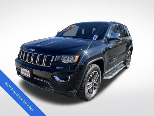 Diamond Black Crystal Pearlcoat 2020 Jeep Grand Cherokee Limited