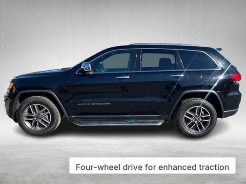 Diamond Black Crystal Pearlcoat 2020 Jeep Grand Cherokee Limited
