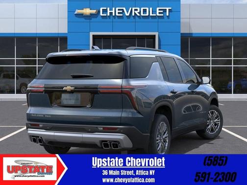 Lakeshore Blue Metallic 2026 Chevrolet Traverse LT