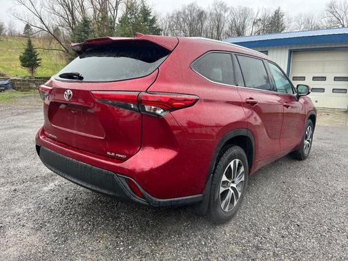 Ruby Flare Pearl 2020 Toyota Highlander XLE